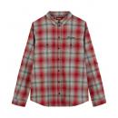 WOMENS ICON PLAID SHIRT - RED