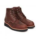 MENS MOC TOE BOOTS - BROWN