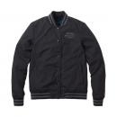 WOMENS CASUAL BOMBER JACKET - BLACK