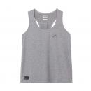 WOMENS RACERBACK ATHLETE TANK - GRAY