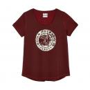 WOMENS ATHLETE ICON HEADDRESS T-SHIRT - PORT