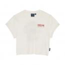 WOMENS CROPPED LEGENDARY POCKET T-SHIRT - WHITE