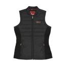 WOMENS CLAYTON THERMO VEST - BLACK