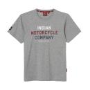 MENS TRI COLOR LOGO T-SHIRT - GRAY