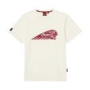 MENS HEADDRESS PRINTED T-SHIRT - WHITE