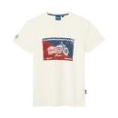MENS SCOUT CLASSIC CHECKED T-SHIRT - WHITE