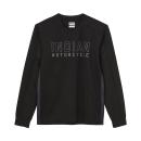MENS OUTLINE ATHLETE LONG SLEEVE - BLACK