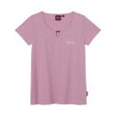 WOMENS HEADDRESS KEYHOLE T-SHIRT - PURPLE