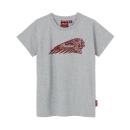 YOUTH DISTRESSED HEADDRESS TEE - GRAY