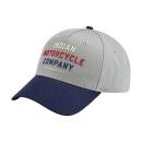 TRI COLOR LOGO TRUCKER CAP - GRAY