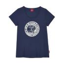 WOMENS HEADDRESS ICON TEE - NAVY
