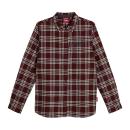 WOMENS PITTSBURGH PLAID SHIRT - RED