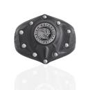 Mens Black Cam Cover Ring
